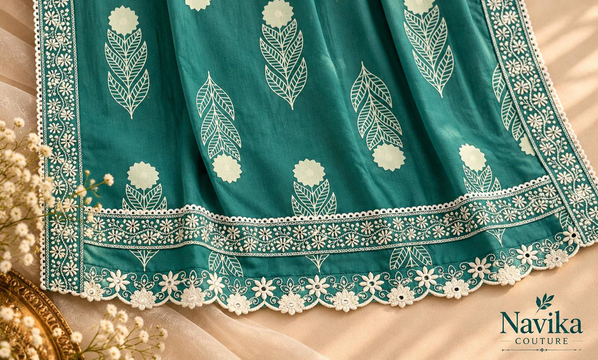 Teal Suit Set